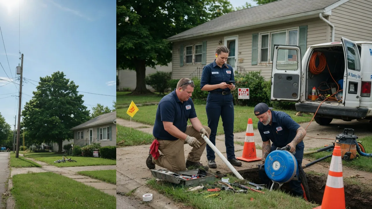 Sewer Line Repair in Niota, IL near me
